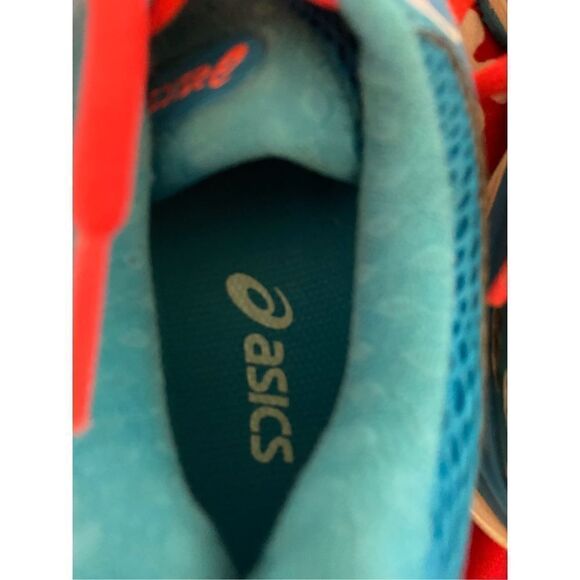 ASICS women’s gel cumulus 17, gray and blue running shoes size 9  - Picture 6 of 7